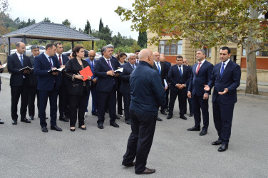 Naftalan Şəhər İcra Hakimiyyətinin başçısı sakinlər ilə növbəti görüş keçirib