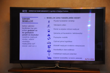 Naftalanda “Şəhərdaxili hərəkət(mobillik) planı”nın hazırlanmasına dair işçi görüş keçirilib