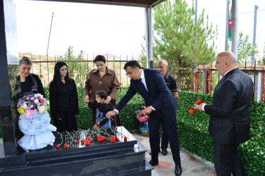 Şəhid Fərid Adıgözəlovun xatirəsi anılıb