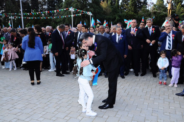 Ulu Öndər Heydər Əliyevin anadan olmasının 100 illik yubileyi Naftalanda coşqu və təntənə ilə qeyd edilib