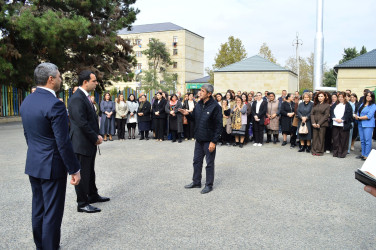 Məmmədiyə Məmmədov şəhər sakinləri ilə növbəti görüş keçirib
