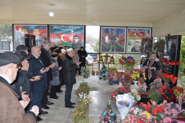 The grave of martyr Bakhtiyar Aslanov was visited