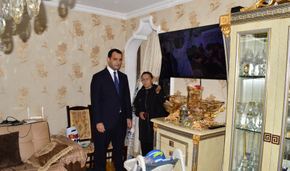 Naftalan Şəhər İcra Hakimiyyətinin başçısı sakinlər ilə növbəti görüş keçirib