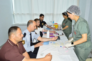 Naftalanda qanvermə aksiyası keçirilib
