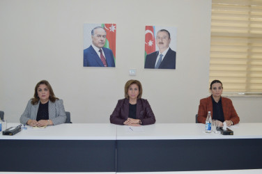 Bahar Muradova listened to citizens ' Appeals in Naftalan