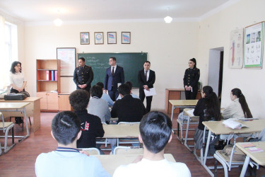 Ümumtəhsil məktəblərində görüşlər keçirilib