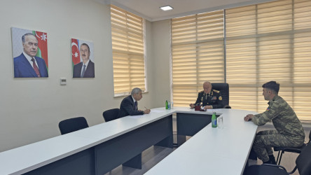 Minister of Emergency Situations Kamaladdin Heydarov received citizens in the city of Naftalan