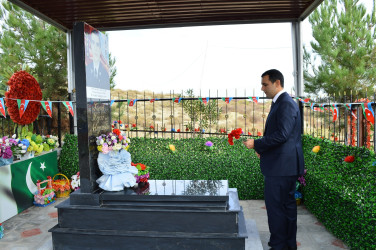 Vətən Müharibəsi şəhidi Fərid Adıgözəlovun xatirəsi anılıb