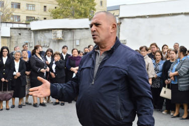Naftalan Şəhər İcra Hakimiyyətinin başçısı sakinlər ilə növbəti görüş keçirib