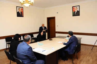 The next reception of citizens was held