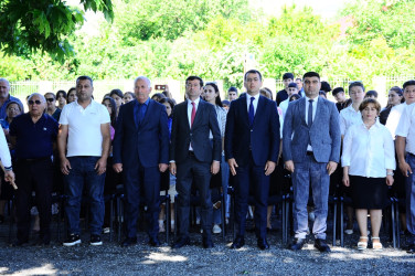 Naftalan şəhərinin məktəblərində son zəng çalınıb