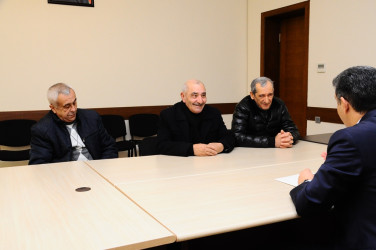 Meeting with War Invalids and veterans was held