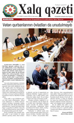 “Xalq” qəzetində “Vətən qurbanlarının övladları da unudulmayıb” başlıqlı məqalə dərc edilib