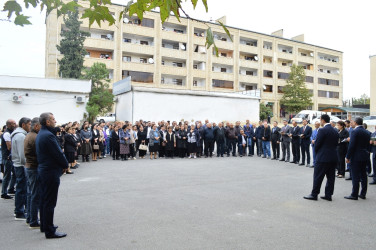 Naftalan Şəhər İcra Hakimiyyətinin başçısı sakinlər ilə növbəti görüş keçirib