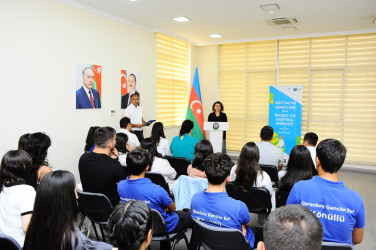 "Personal development Summer School" project was held in Naftalan city