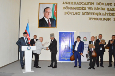 “Aşıq Ələsgərin anım tədbirləri” layihəsi çərçivəsində ilk tədbir keçirilib
