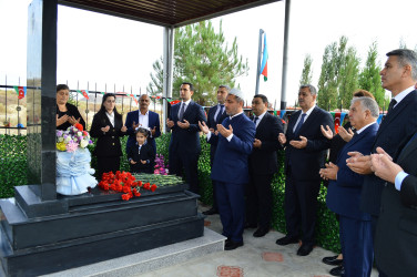 Vətən Müharibəsi şəhidi Fərid Adıgözəlovun xatirəsi anılıb