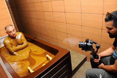 "REAL Vətən" çəkilişləri Naftalanda