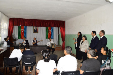 Məmmədiyə Məmmədov Regional Mədəniyyət İdarəsinin rəisi ilə görüşüb
