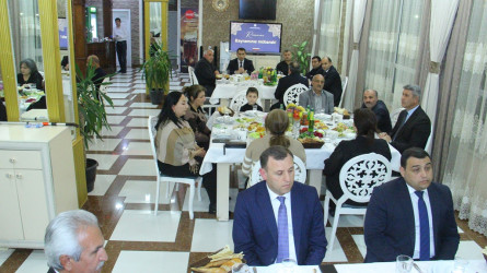 Iftar table was laid in Naftalan