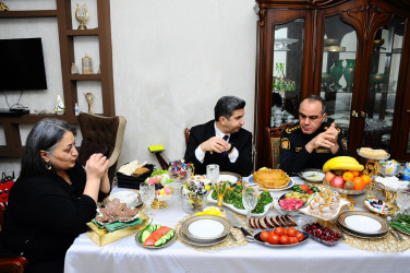 Şəhid Bəxtiyar Aslanovun ailəsi ziyarət olunub