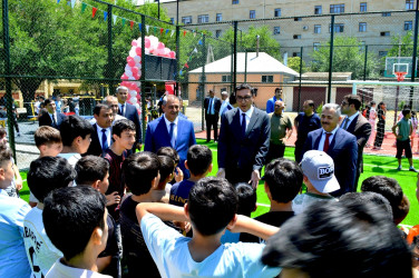 “Sağlam Məhəllə” layihəsi Naftalanda