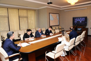 Naftalan City Executive Power participated in the video conference on the presentation of the modern "Situative Center"