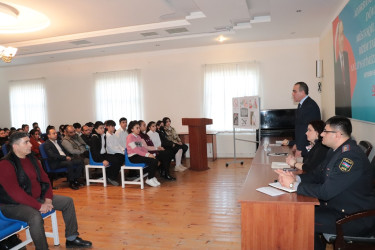 Educational events were held in secondary schools