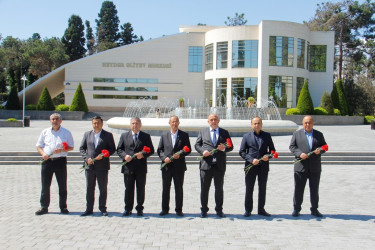 Naftalanda Ulu Öndərin xatirəsi ehtiramla anılır