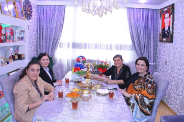 Families of martyrs visited on the occasion of March 8