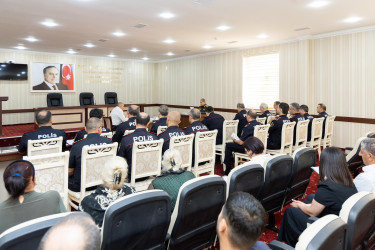 Nazir Vilayət Eyvazov Naftalanda vətəndaş qəbulu keçirib