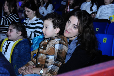 An entertaining event was organized for the children of martyrs and veterans