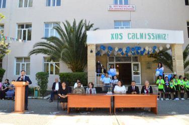 Naftalan şəhərinin məktəblərində son zəng çalınıb