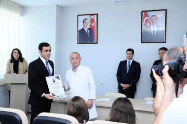 The head of Executive Power and the deputy congratulated the medical staff