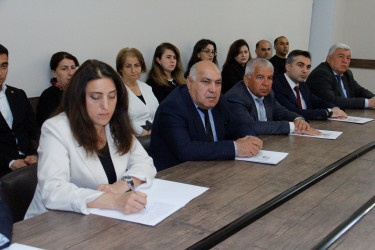 An event was held on the topic "Naftalan's urban planning history and future development prospects"