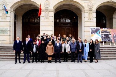 Vətən müharibəsi şəhidlərinin ailə üzvləri “Yaşat” adlı konsert proqramında iştirak edib