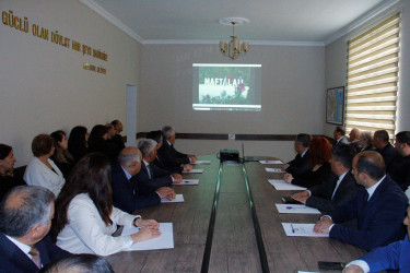 An event was held on the topic "Naftalan's urban planning history and future development prospects"