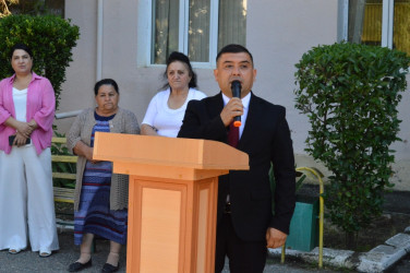 Naftalan şəhərinin məktəblərində son zəng çalınıb
