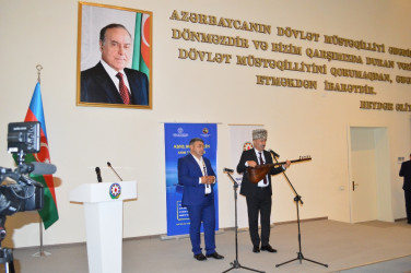 “Aşıq Ələsgərin anım tədbirləri” layihəsi çərçivəsində ilk tədbir keçirilib