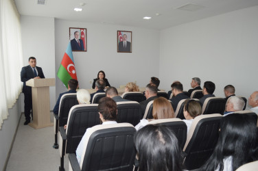 "Korrupsiyaya qarşı mübarizə" mövzusunda növbəti tədbir keçirilib