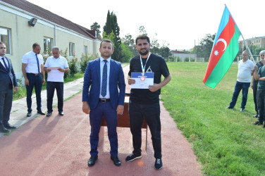 Naftalanda “26 İyun – Silahlı Qüvvələr Günü”nə həsr edilmiş atıcılıq turniri keçirilib