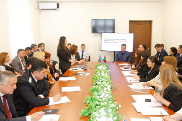 Məişət zorakılığının qarşısının alınması sahəsində monitorinq və əlaqələndirmə qruplarının növbəti təlimi keçirilib