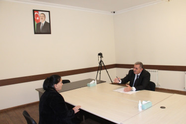 The next reception of citizens was held