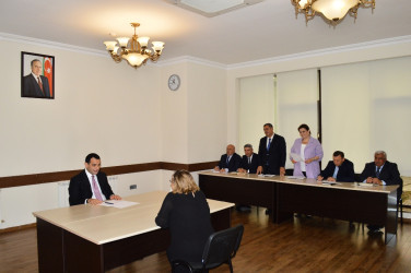 Növbəti vətəndaş qəbulu keçirilib