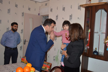 Children of martyrs and veterans visited