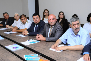 “Gender bərabərliyi  insan hüquqları” mövzusunda tədbir keçirilib