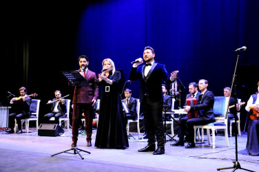 Vətən müharibəsi şəhidlərinin ailə üzvləri “Yaşat” adlı konsert proqramında iştirak edib