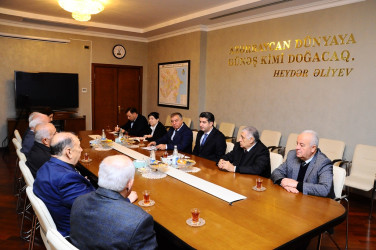 A meeting was held with members of the city Council of Elders