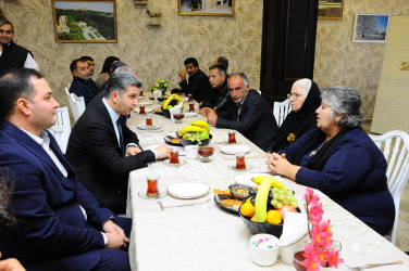 Families of martyrs receive treatment in Naftalan