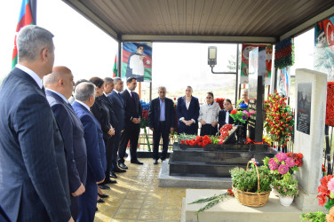 Была почтена память мученика Отечественной войны Бахруза Гулиева